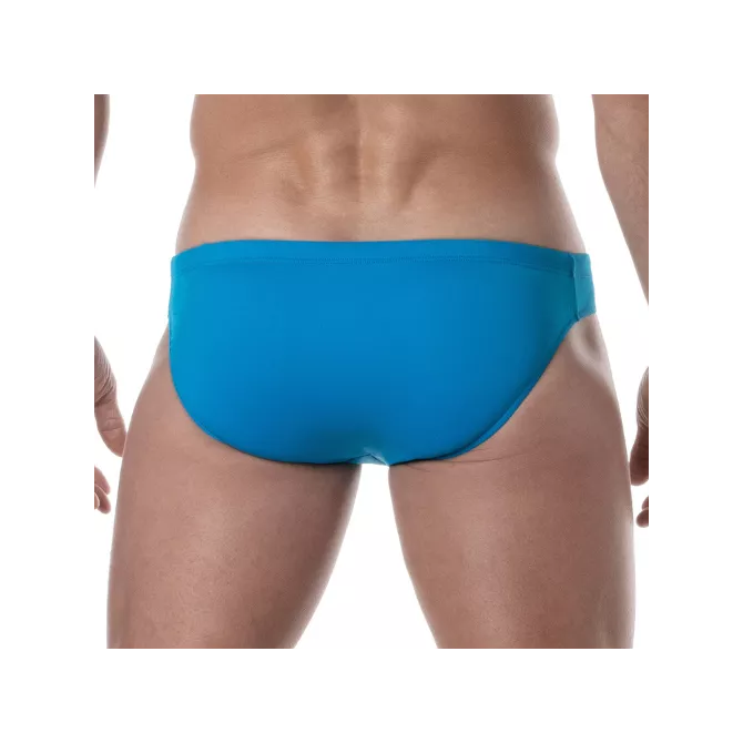 Mini Slip De Bain Uni Turquoise