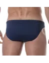 Mini Slip De Bain Uni Bleu Marine