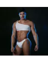 Swim Chain Briefs White