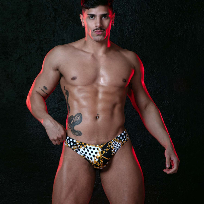 String De Bain Baroque Noir