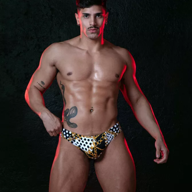 String De Bain Baroque Noir