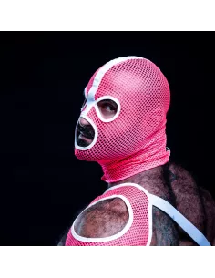 Neon Mesh Hood Pink