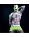 Neon Mesh Shorts Yellow