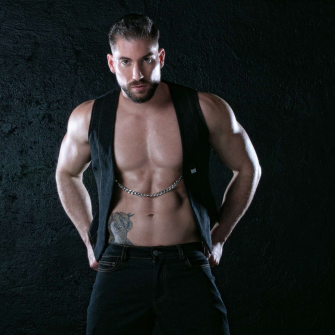 Urban Jean Chain Vest