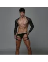 Circuit Fishnet bolero Black