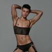 Bustier Circuit en résille Noir
