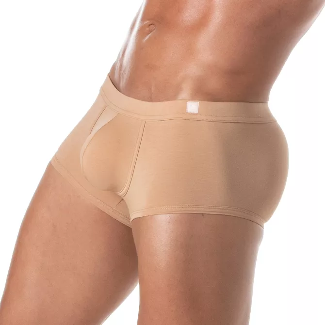 Boxer Couleur Peau Beige De Profil