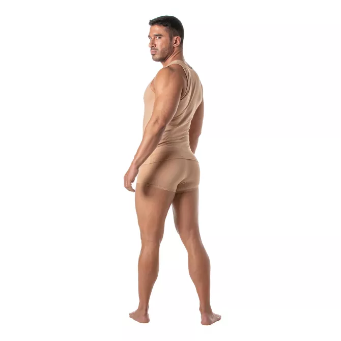 A Skin color Tanktop Beige By TOF Paris