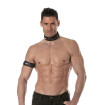 Brassards Biceps 3D pour Homme Gris - Ajustables, Sexy et Confortables | TOF Paris