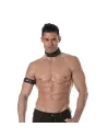 Brassards Biceps 3D Noir Gris