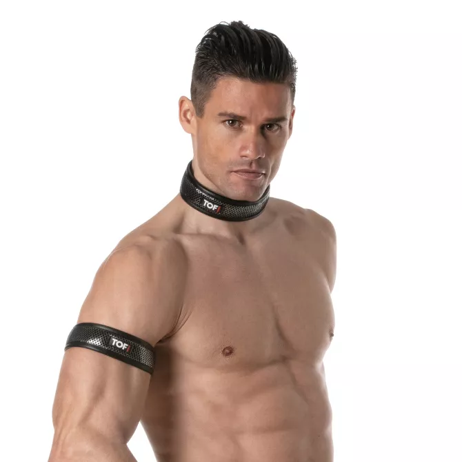 3D Collar Silver sexywear