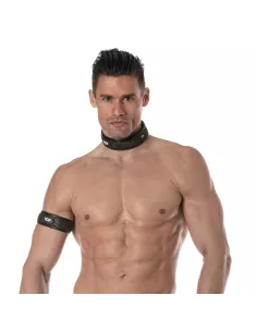 Collier Noir Gris 3D