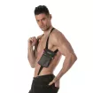 3D Elastic Pocket Harness Black Grey