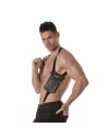 3D Elastic Pocket Harness Black Grey