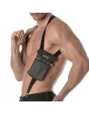 3D Elastic Pocket Harness Black Grey