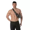 Sac Banane 3D Argent avec un mannequin