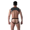 Sexy Men's Jockstrap Silver – 3D Snap Buttons | TOF Paris