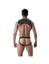 Jockstraps à boutons-pression 3D Argent