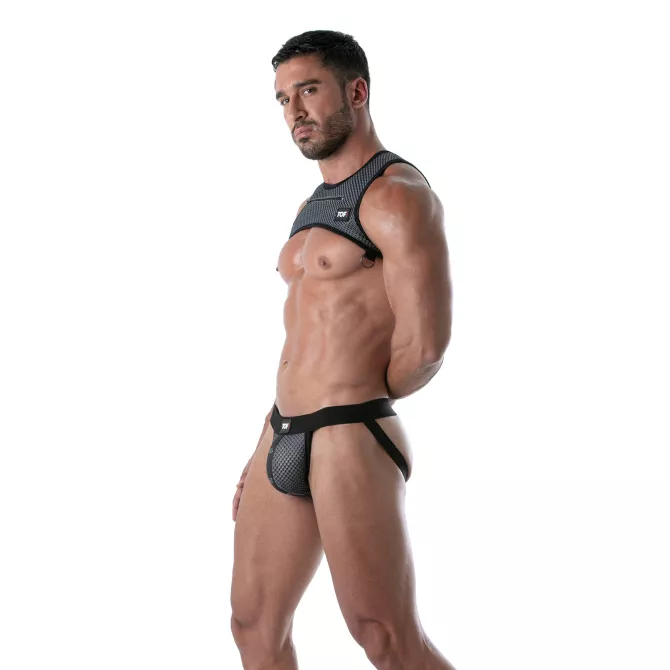 3D Snap Jockstraps Grey