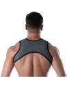 Harnais 3D à Poche Zippée Gris