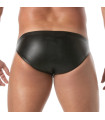 Bikini Zippé Kinky – Sous-vêtement cuir homme sexy | TOF Paris
