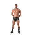 Kinky Zipped Push Up Boxer with footish socks