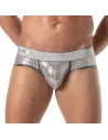 Slip à Paillettes Argent