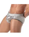 Glitter Brief Silver from sideway