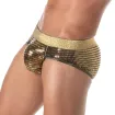 Glitter Brief Gold