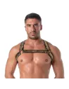 Glitter Bulldog Harness Gold