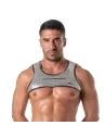 Harnais Zippé à Paillettes Argent