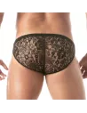Un Mini Slip en Dentelle Pour Homme De Dos
