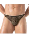 A Lace Thong Black For Men By TOF Paris