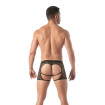 Men wearing a Lace Chaps Thong From Back