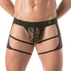 A Lace Chaps Thong Black For Men