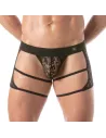 Un String en Dentelle Inspiré des Chaps Noir