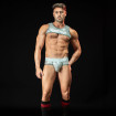 Glitter Brief Silver