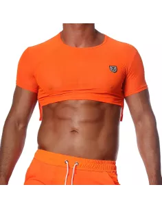 Crop top Orange Fluo - TOF-PARIS.com