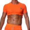 Crop top Orange Fluo - TOF-PARIS.com