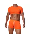 Crop Top Neon Orange