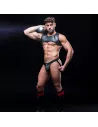 Harnais 3D à Poche Zippée Argent