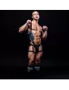 3D Elastic Pocket Harness Grey