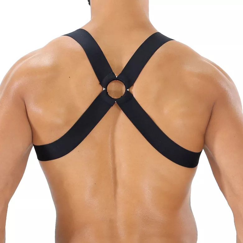 Harnais Elastique Fetish Noir