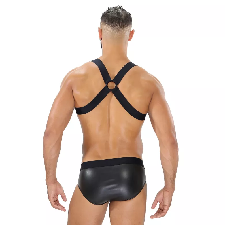 Harnais Elastique Fetish Noir