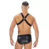 Fetish Elastic Harness Black