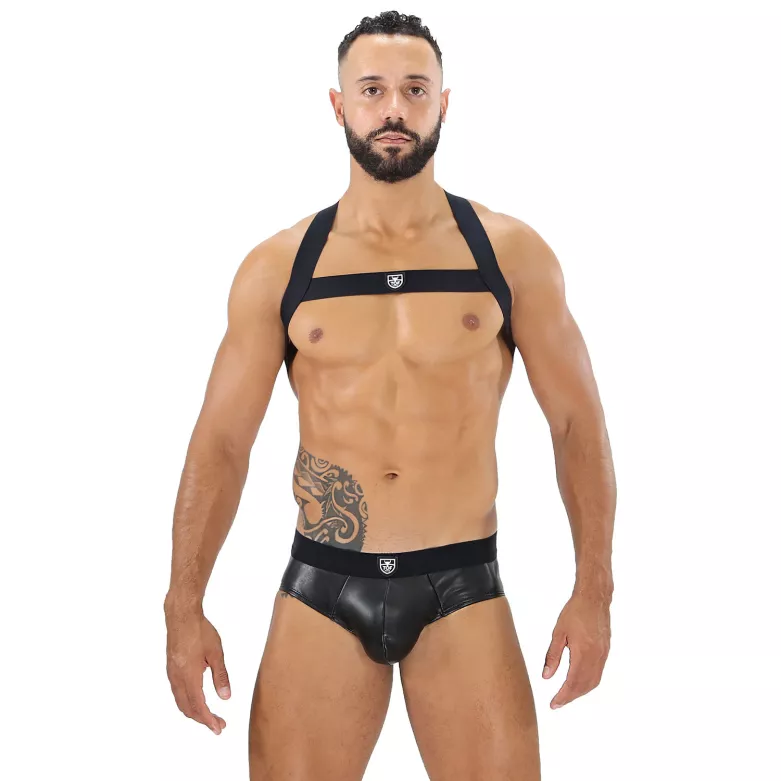 Harnais Elastique Fetish Noir