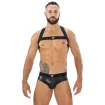 Fetish Elastic Harness Black