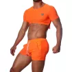 Crop Top Neon Orange - TOF-PARIS.com
