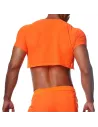 Crop Top Neon Orange