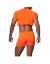 Crop top Orange Fluo